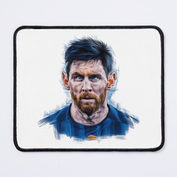 Item preview, Potrait Of The G.O.A.T : Leo Messi designed and sold by InkFool.