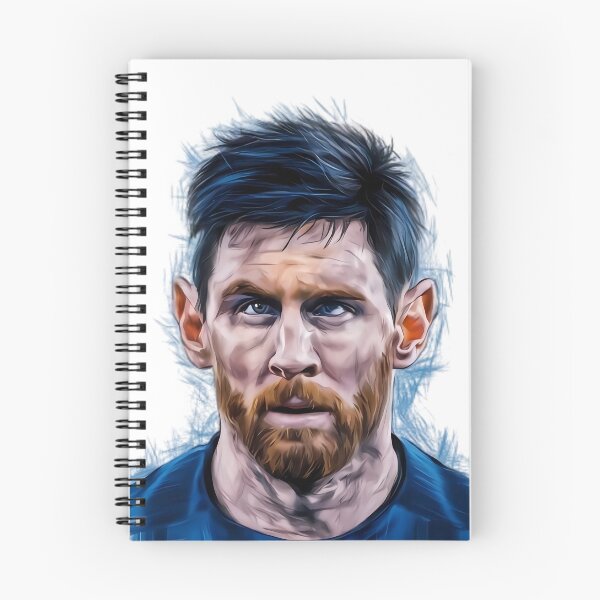 Item preview, Potrait Of The G.O.A.T : Leo Messi designed and sold by InkFool.