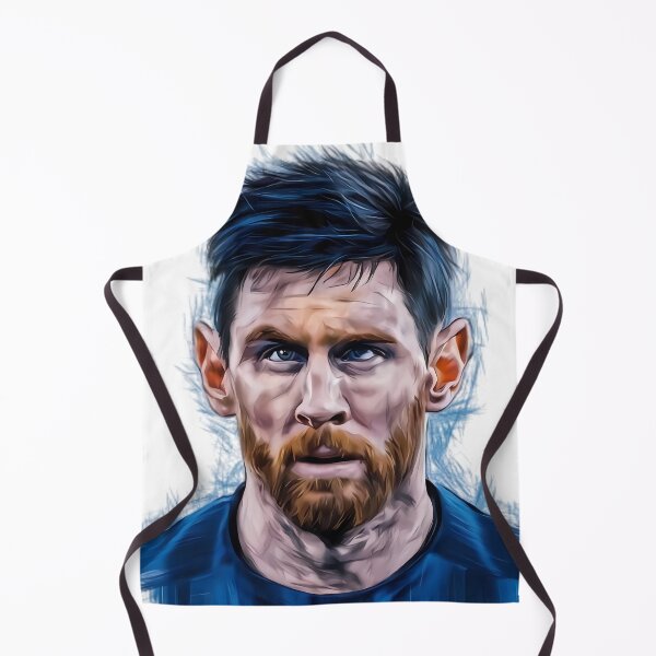 Item preview, Potrait Of The G.O.A.T : Leo Messi designed and sold by InkFool.