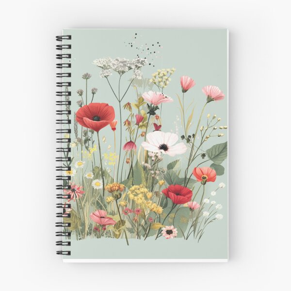 Item preview, Wildflower Garden: Vintage Botanical Watercolor Art designed and sold by msliewdesign.