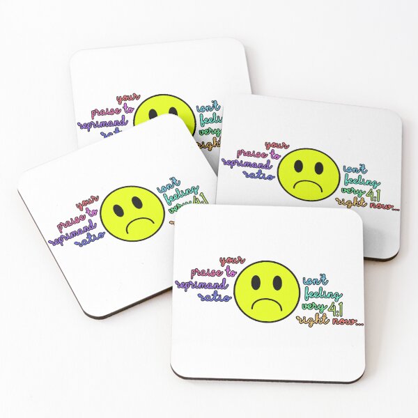 Item preview, Praise to Reprimand Ratio Funny designed and sold by bmcgill1.