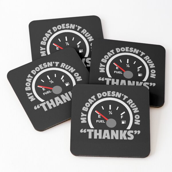 Item preview, My Boat Doesn't Run on Thanks-T-shirt designed and sold by bluehatgraphics.