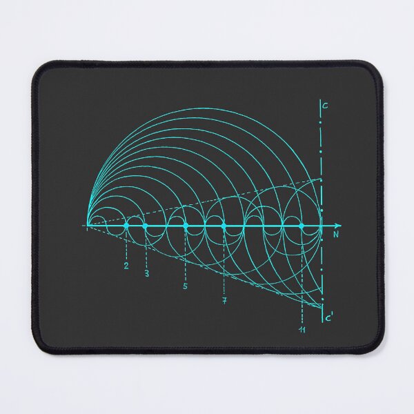 Item preview, Prime Number Spiral, Cycloid Family, Number Line Spiral designed and sold by Numbers-Art.