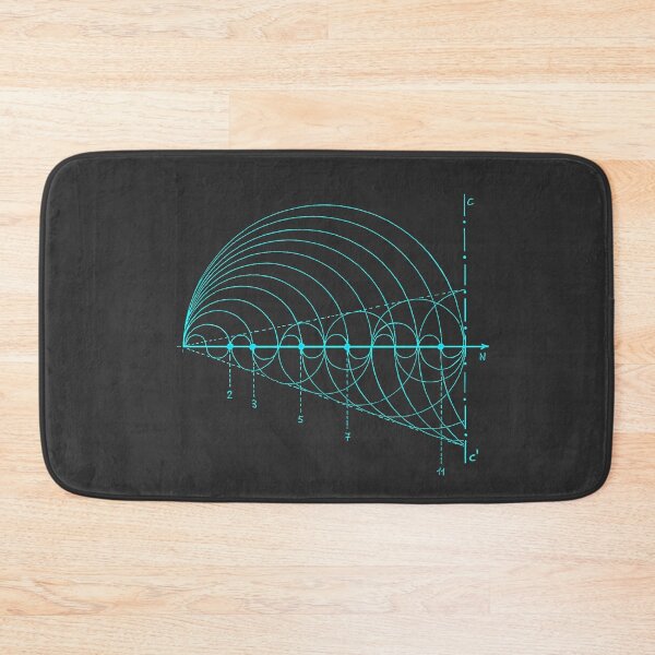 Item preview, Prime Number Spiral, Cycloid Family, Number Line Spiral designed and sold by Numbers-Art.
