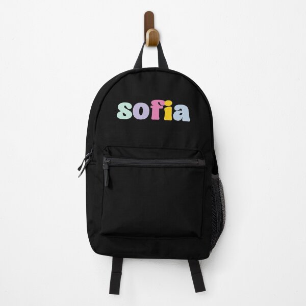 Item preview, Sofia - Custom name on colorful block font designed and sold by To the Lua.