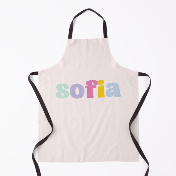 Item preview, Sofia - Custom name on colorful block font designed and sold by To the Lua.