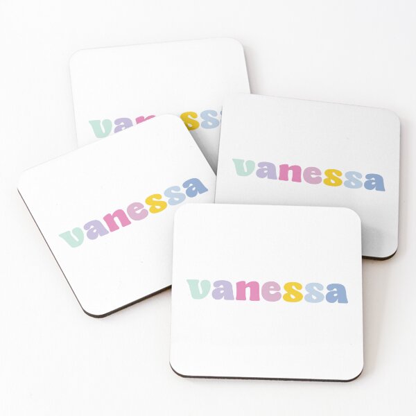 Item preview, Vanessa - Custom name on colorful block font designed and sold by To the Lua.