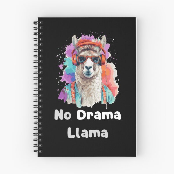 Item preview, Cool and Calm: No Drama Llama designed and sold by CraftyrCreator.