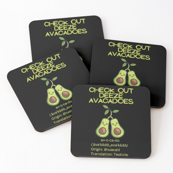 Item preview, Deeze Avacadoes designed and sold by Betteroffweird.