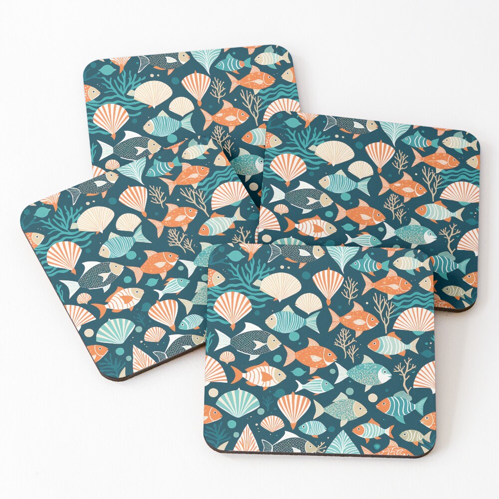 Item preview, Coasters (Set of 4) designed and sold by pixvolution.