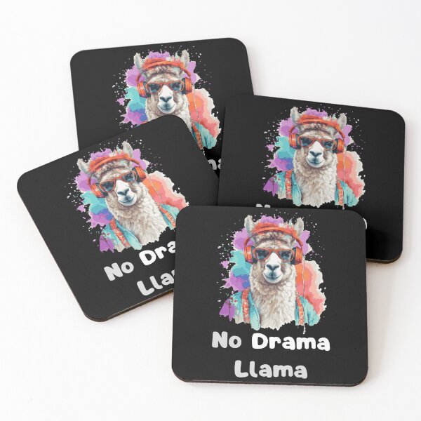 Item preview, Cool and Calm: No Drama Llama designed and sold by CraftyrCreator.