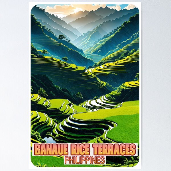 Item preview, Banaue Rice Terraces - Philippines designed and sold by WhereTheFunIs.