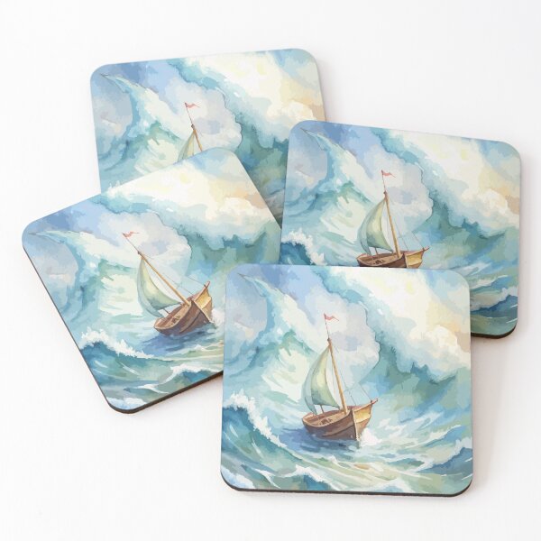 Item preview, BoatStrongWaves designed and sold by Whose-sweat.