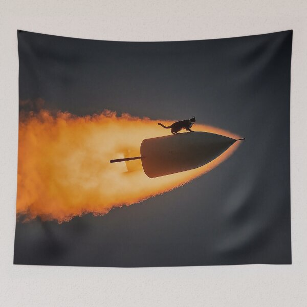 Item preview, Kitty Rocket II designed and sold by BurningCity.