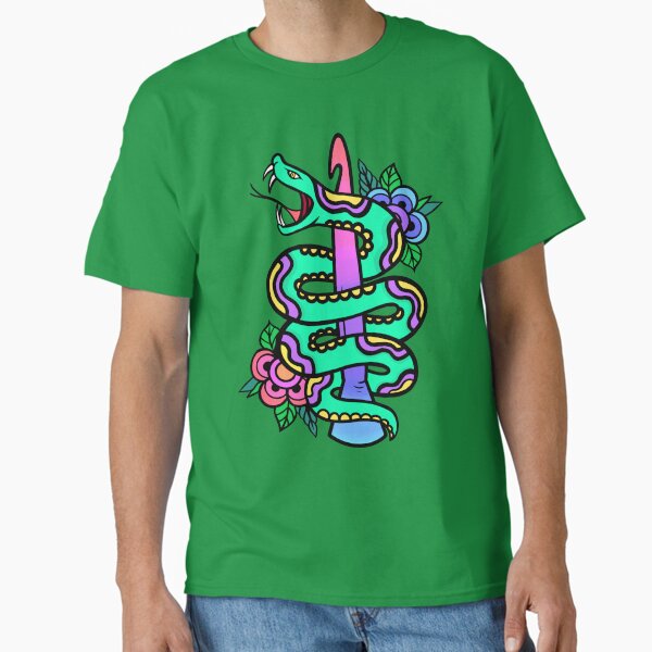 Item preview, Crochet Serpent Tattoo designed and sold by PinkSheepMerch.