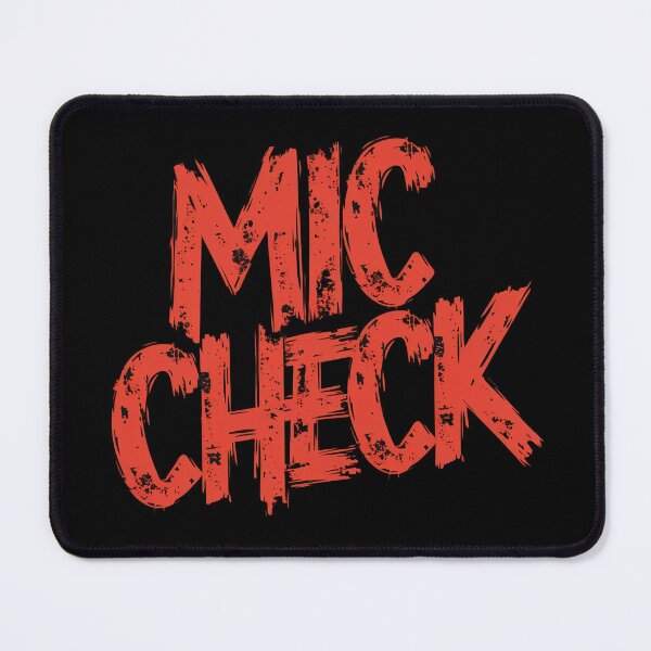 Item preview, Mic Check Rap Icons Celebrating Hip Hop Legends Design designed and sold by RadDeck.