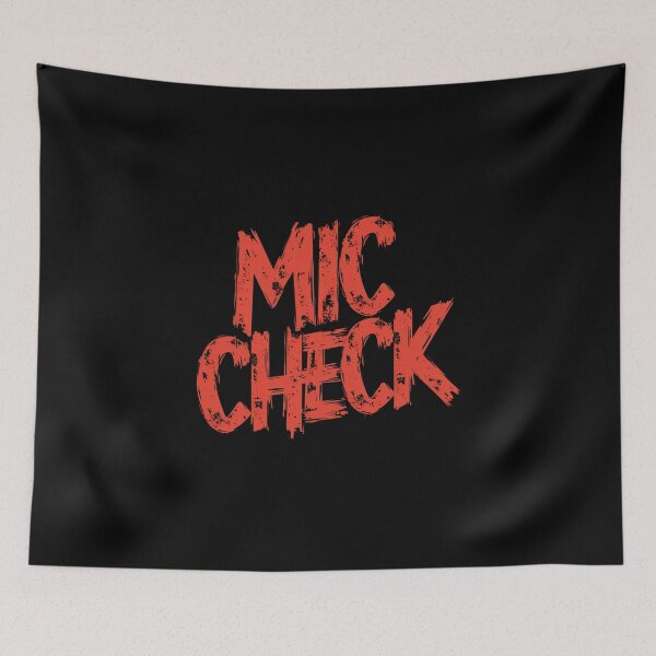 Item preview, Mic Check Rap Icons Celebrating Hip Hop Legends Design designed and sold by RadDeck.