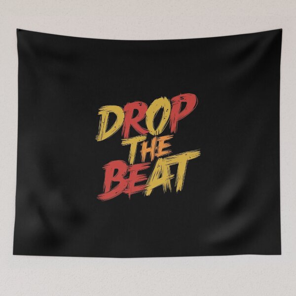 Item preview, Drop the beat Hip Hop Icons Legends of Rap Design designed and sold by RadDeck.