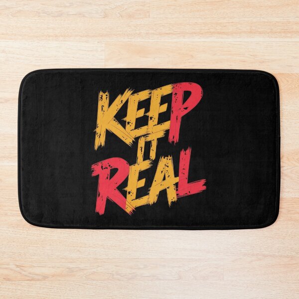 Item preview, Keep it real Street Rap Urban Hip Hop Culture Design designed and sold by RadDeck.