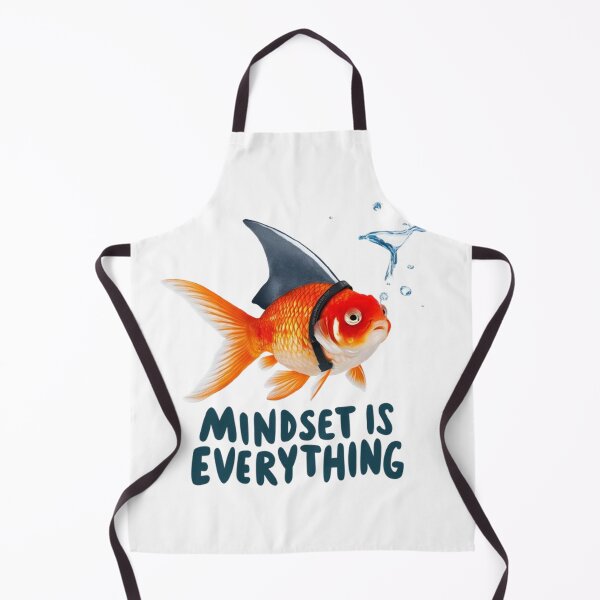 Item preview, Mindset is Everything Goldfish and Shark designed and sold by Vicky021.