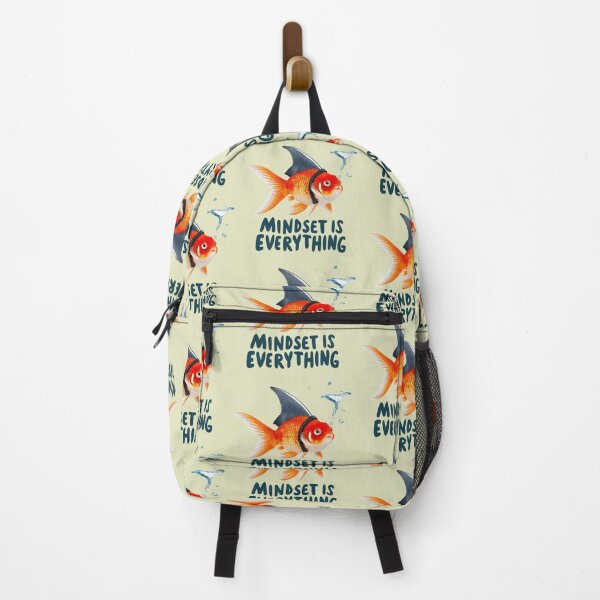 Item preview, Mindset is Everything Goldfish and Shark designed and sold by Vicky021.