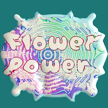 Artwork thumbnail, Flower Power by Shells Designs