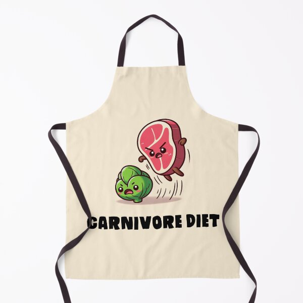Item preview, Carnivore Eats Vegetable Cute Sticker for Fitness designed and sold by MoonlightMan.