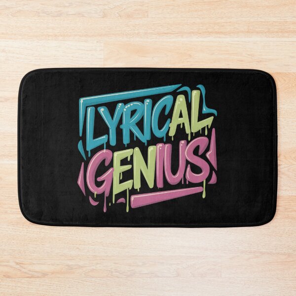 Item preview, Lyrical Genius Rap Heroes Celebrating Hip Hop Legends Design designed and sold by RadDeck.