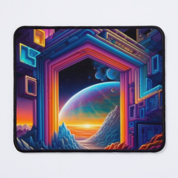 Item preview, Space Portal: Journey into the Cosmos with Vibrant Transcendence designed and sold by centaurydesigns.