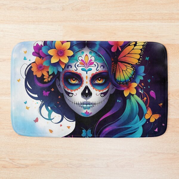Item preview, Sugar Skull Girl  designed and sold by FloatingGardens.