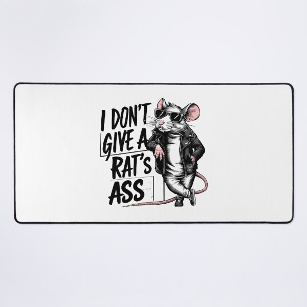 Item preview, Cool Rat T-Shirt - I Don't Give a Rat's Ass Graphic Tee designed and sold by blockshop.
