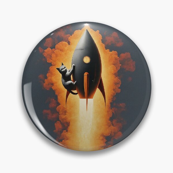Item preview, Kitty Rocket I designed and sold by BurningCity.
