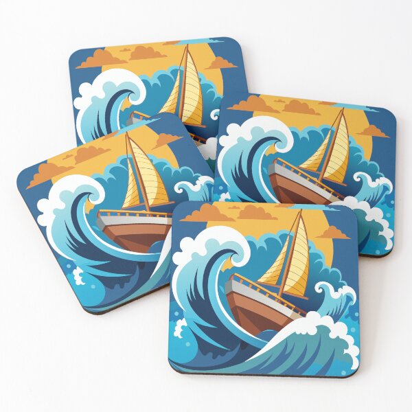 Item preview, BoatStrongWaves designed and sold by Whose-sweat.