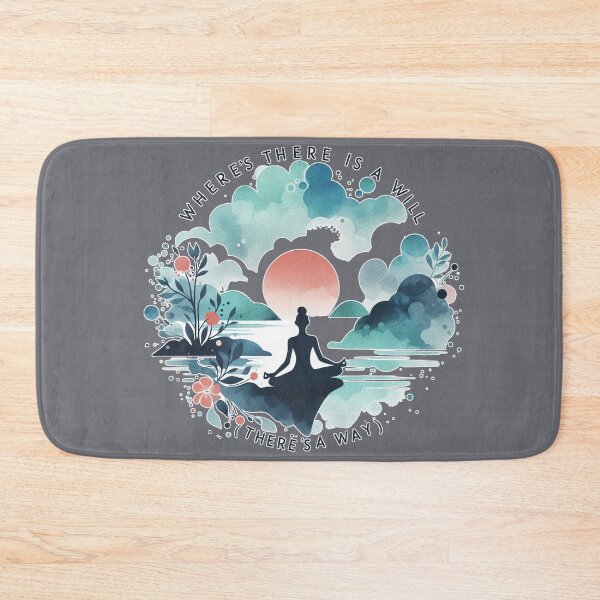 Item preview, Lady Yoga close to Natural life, Mantra quote  designed and sold by Nanthanon.