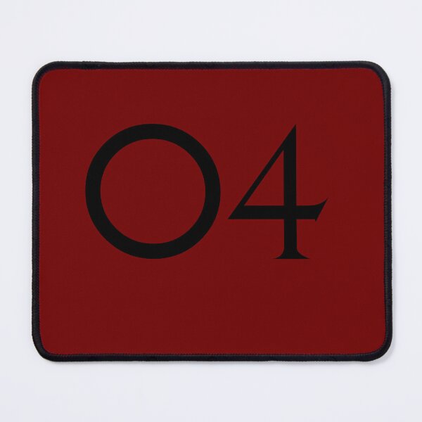 Item preview, 04, four, black, quake designed and sold by Numbers-Art.
