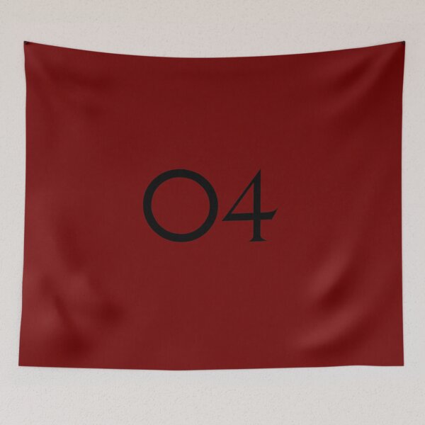 Item preview, 04, four, black, quake designed and sold by Numbers-Art.