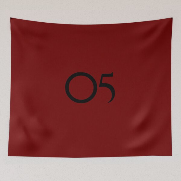 Item preview, 05, five, black, quake designed and sold by Numbers-Art.