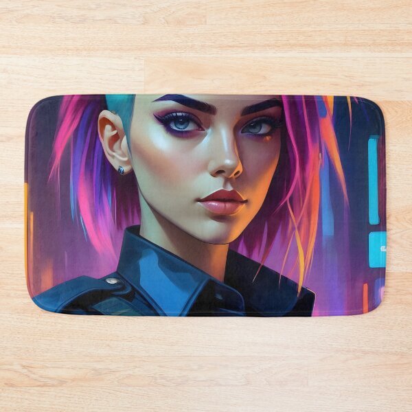 Item preview, Cyberpunk Female Police Officer designed and sold by papi1998.