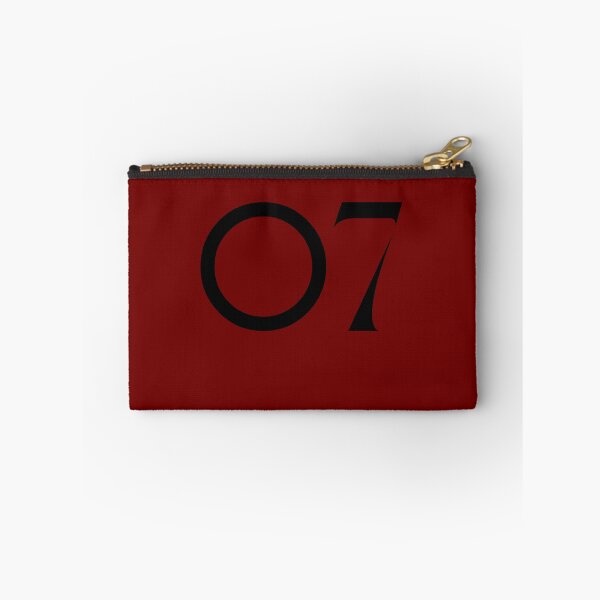 Item preview, 07, seven, black, quake designed and sold by Numbers-Art.