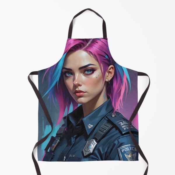 Item preview, Cyberpunk Female Police Officer designed and sold by papi1998.