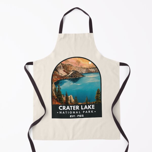 Item preview, Crater Lake National Park, Vintage travel designed and sold by PinkandP.