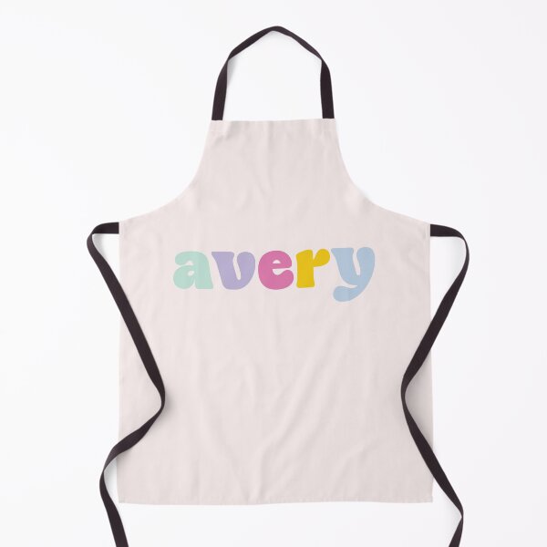 Item preview, Avery - Custom name on colorful block font designed and sold by To the Lua.