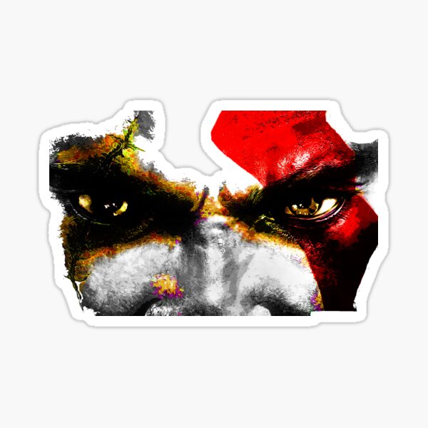 Vista previa del artículo con la obra «Kratos», diseñado y vendido por painterfrank.