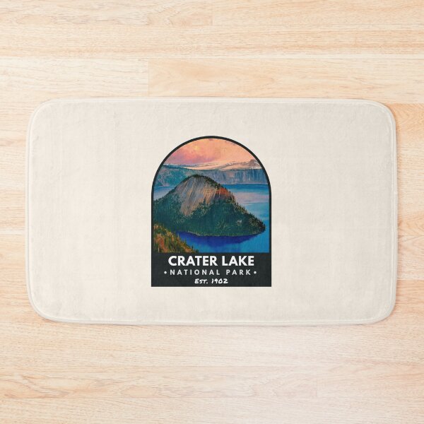 Item preview, Crater Lake National Park, Vintage travel designed and sold by PinkandP.