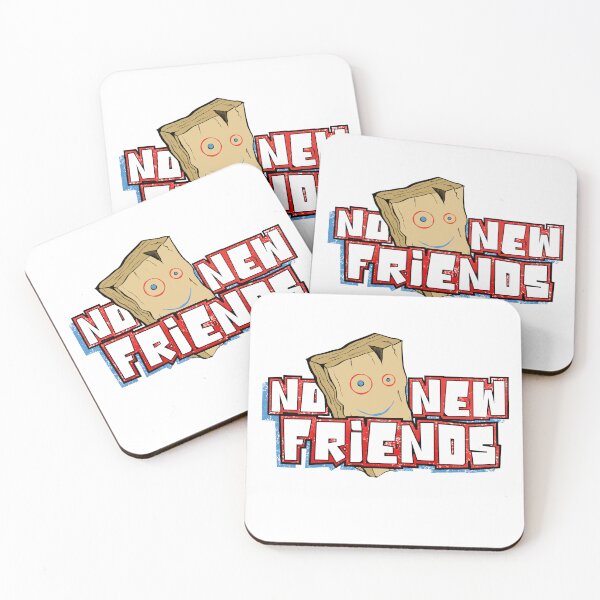 Item preview, No New Friends - Plank  designed and sold by LordRegCreates.