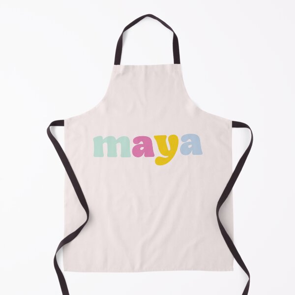 Item preview, Maya - Custom name on colorful block font designed and sold by To the Lua.