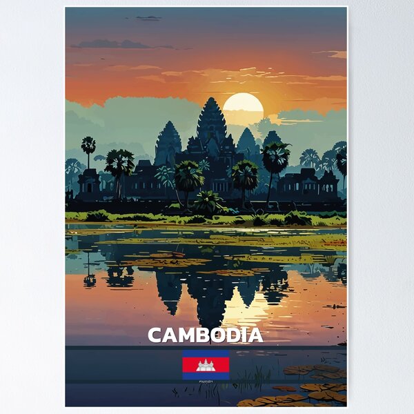 Item preview, Cambodia Travel  designed and sold by Thistle-TShop.