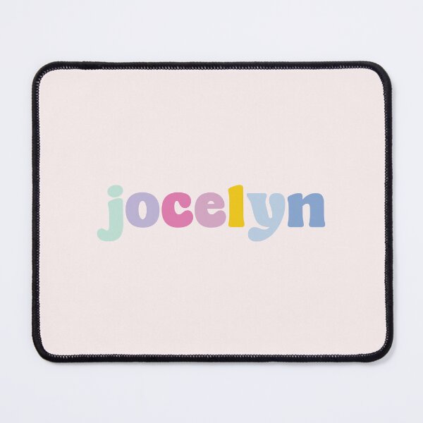Item preview, Jocelyn - Custom name on colorful block font designed and sold by To the Lua.