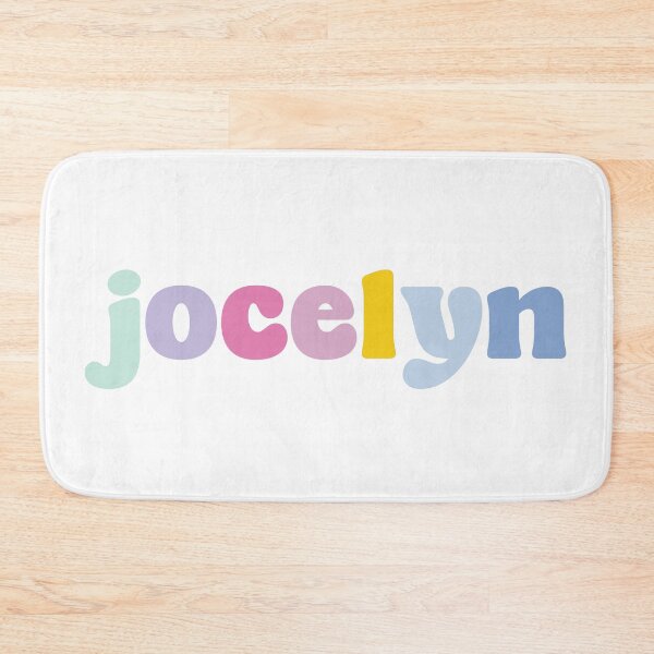 Item preview, Jocelyn - Custom name on colorful block font designed and sold by To the Lua.