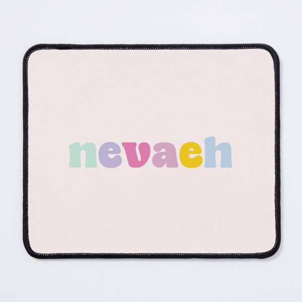 Item preview, Nevaeh - Custom name on colorful block font designed and sold by To the Lua.